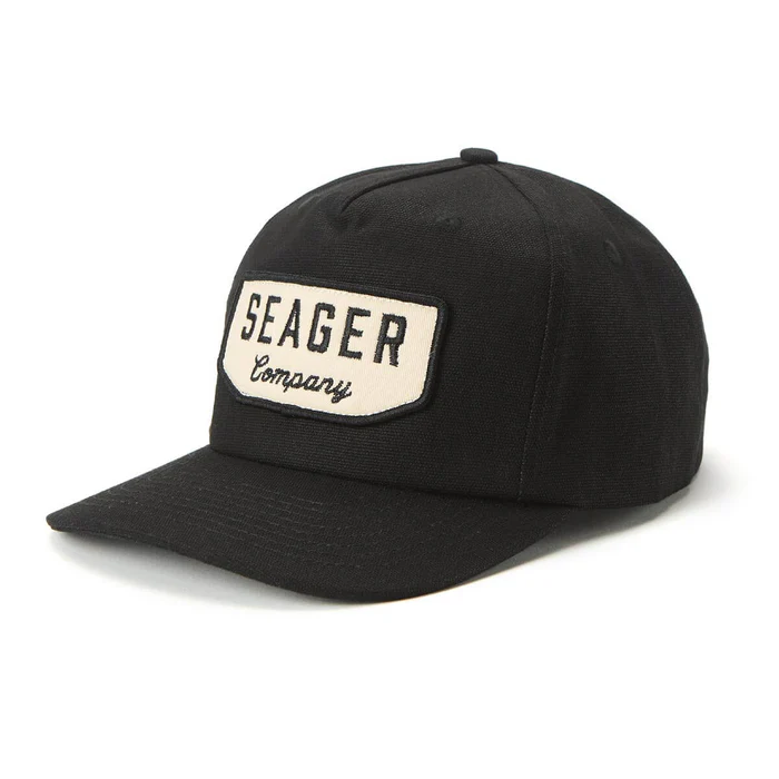 Wilson Snapback Hat- Black/White